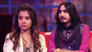 Aditya Gadhvi and Aishwarya Majmudar