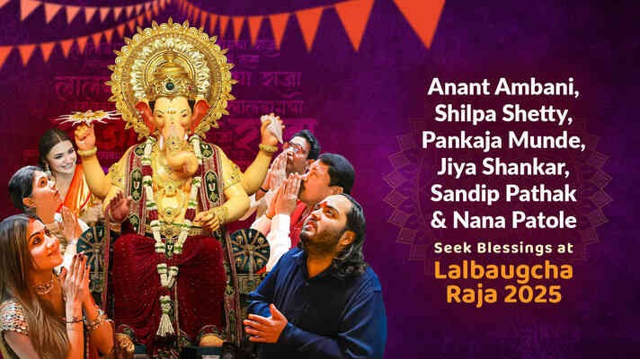 Anant Ambani, Shilpa Shetty & Politicians Visits Lalbaugcha Raja