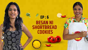 Besan Ni Shortbread Cookies