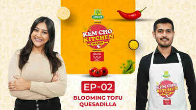 Blooming Tofu Quesadilla