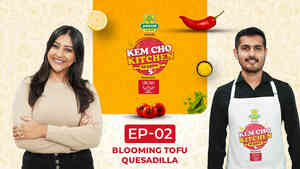 Blooming Tofu Quesadilla