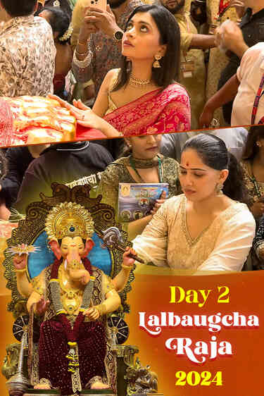 Celebrities At Lalbuagcha Raja 2024 - Day 2