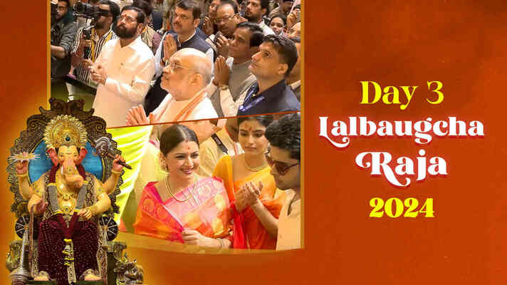 Celebrities At Lalbuagcha Raja 2024 - Day 3