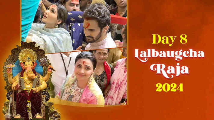Celebrities At Lalbuagcha Raja 2024 - Day 8