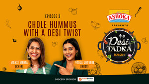 Chole Hummus With A Desi Twist