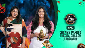 Creamy Paneer Thecha Grilled Sandwich