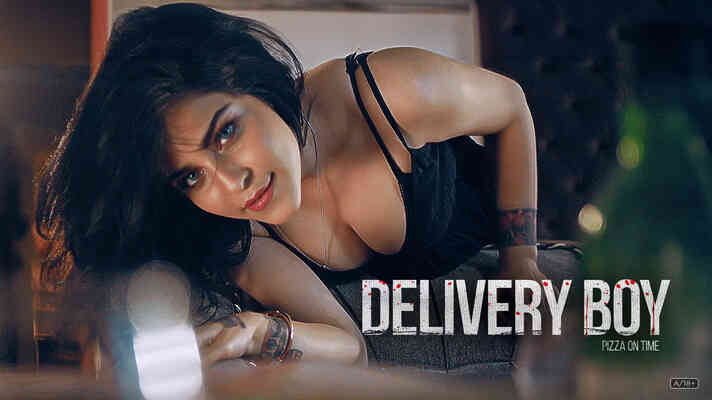 Delivery Boy Pizza On Time