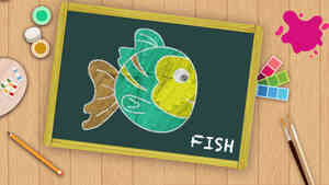 Easy Fish Drawing For Kids
