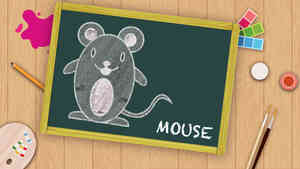 Easy Mouse Drawing For Kids
