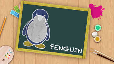 Easy Penguin Drawing For Kids