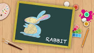 Easy Rabbit Drawing For Kids