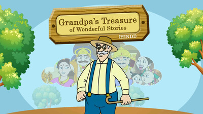 Grandpa's Treasure Of Wonderful Stories - Hindi