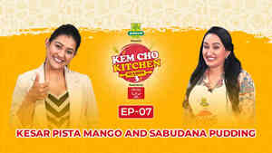 Kesar Pista Mango & Sabudana Pudding