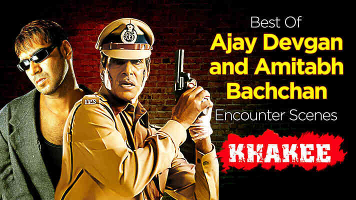 Khakee - Ajay Devgan & Amitabh Bachchan Encounter Scenes