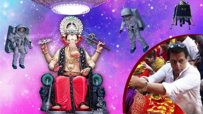 Madhur Bhandarkar Visit Lalbaugcha Raja 2019