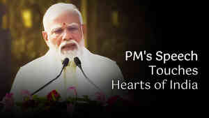 PM's Speech: Touches Hearts of India