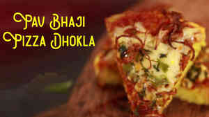 Pav Bhaji Pizza Dhokli
