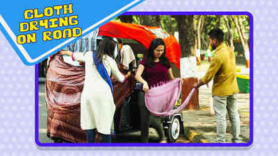 Prankstars - S2 - Bhabhi Nanad - Cloth Drying On Road