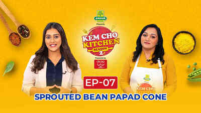 Sprouted Bean Papad Cone