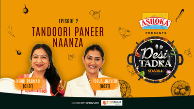 Tandoori Paneer Naanza