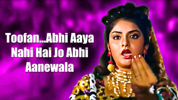 Toofan...Abhi Aaya Nahi Hai Jo Abhi Aanewala Hai Jo Use