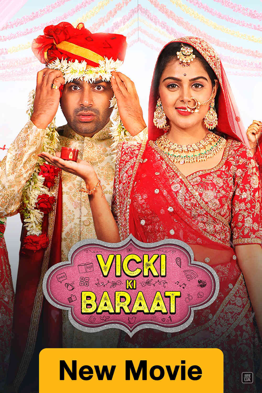 Vicki Ki Baraat (2022) Hindi 720p HDRip x264 AAC ESubs Full Bollywood Movie [1.2GB]